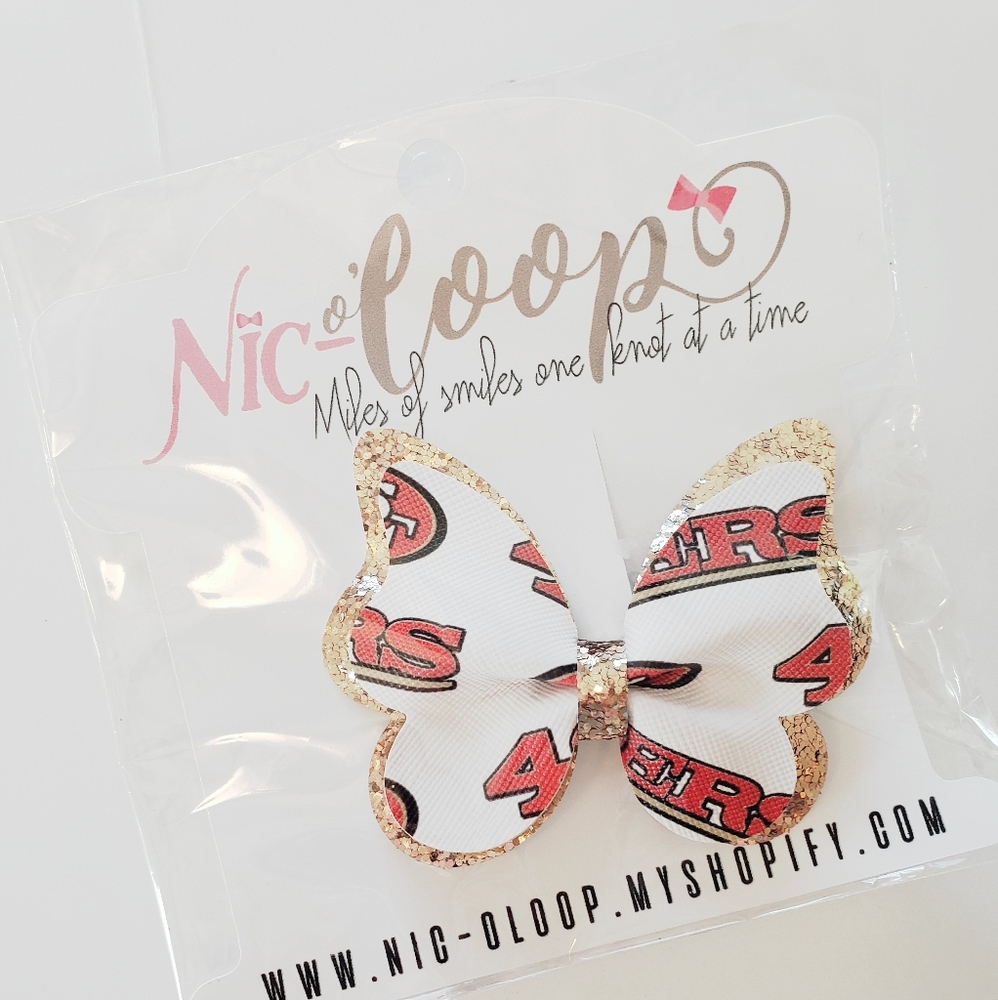 NWT! 49ers Bow